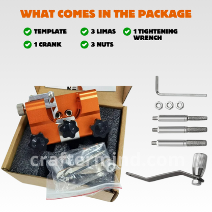 Unik Sharpen Professional Chainsaw Sharpener - Precise and Risk-Free Cuts!