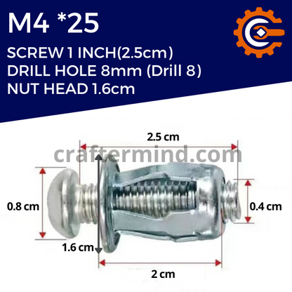 Threaded Rivet Bolt